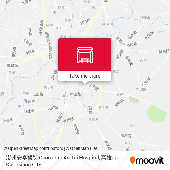潮州安泰醫院 Chaozhou An-Tai Hospital地圖