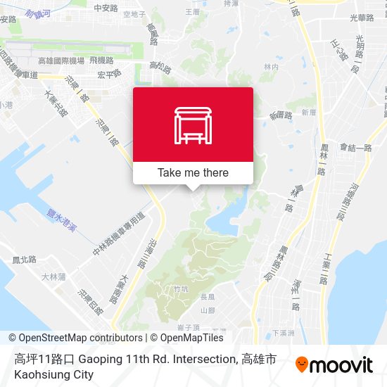 高坪11路口 Gaoping 11th Rd. Intersection地圖