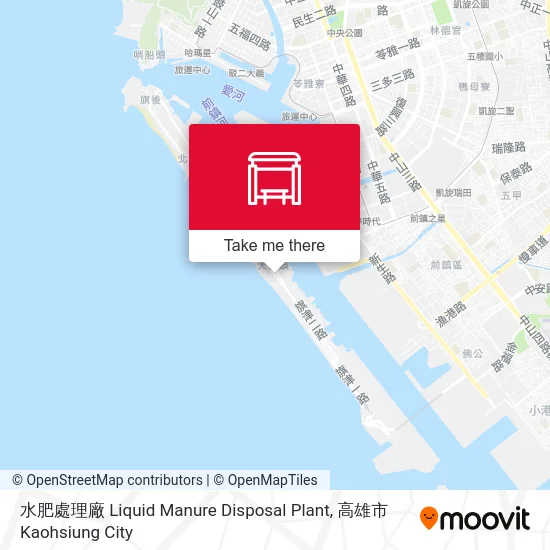 水肥處理廠 Liquid Manure Disposal Plant地圖