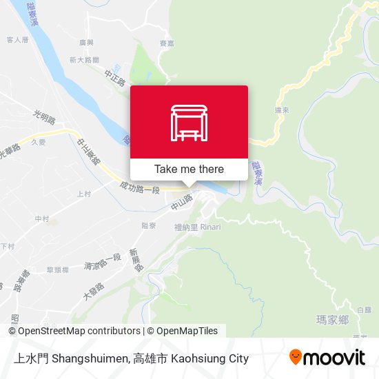 上水門 Shangshuimen map