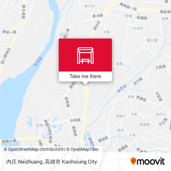 內庄 Neizhuang map
