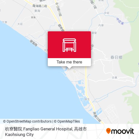 枋寮醫院 Fangliao General Hospital map