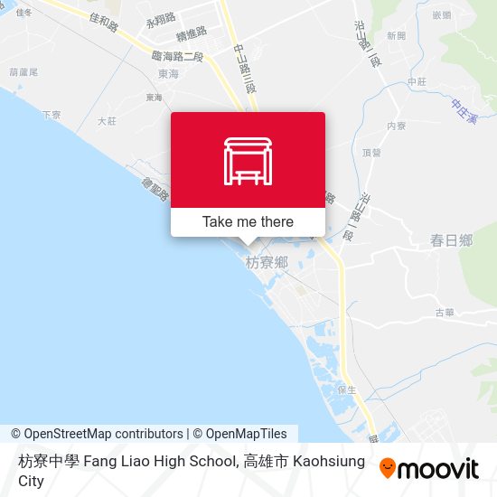 枋寮中學 Fang Liao High School map