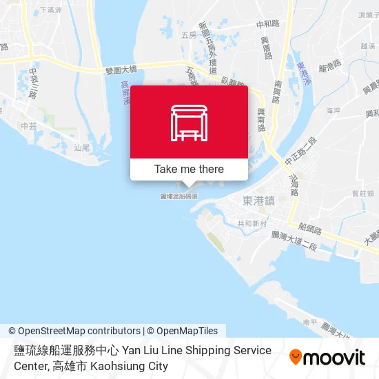 鹽琉線船運服務中心 Yan Liu Line Shipping Service Center map