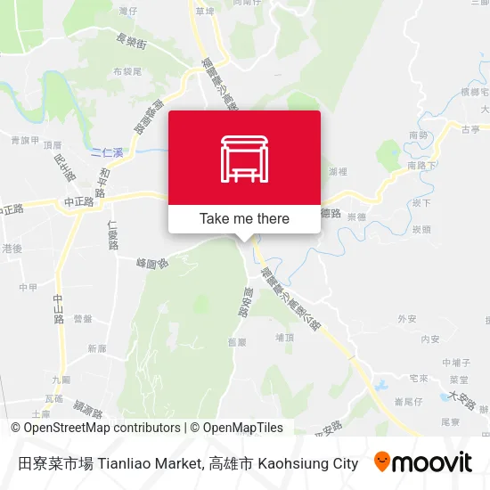 田寮菜市場 Tianliao Market地圖