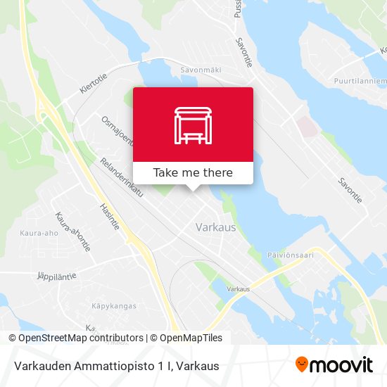 Varkauden Ammattiopisto 1 I map