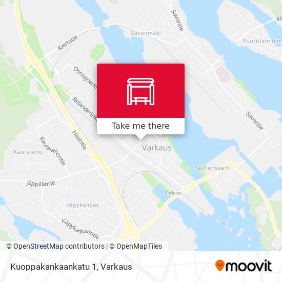 Kuoppakankaankatu 1 map