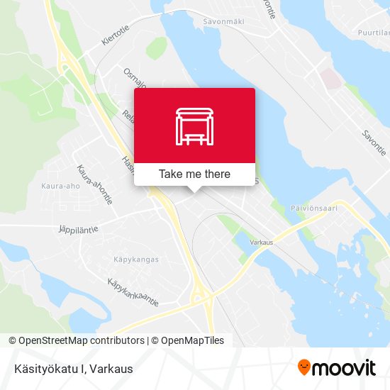 Käsityökatu I map