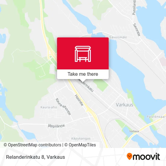 Relanderinkatu 8 map