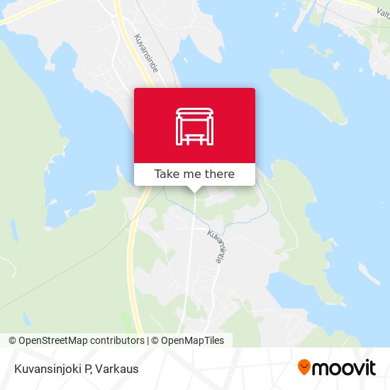 Kuvansinjoki P map