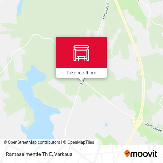 Rantasalmentie East map