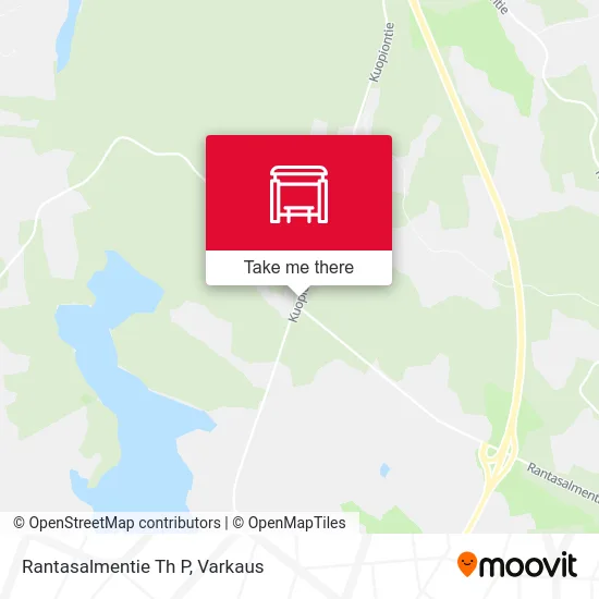 Rantasalmentie North map