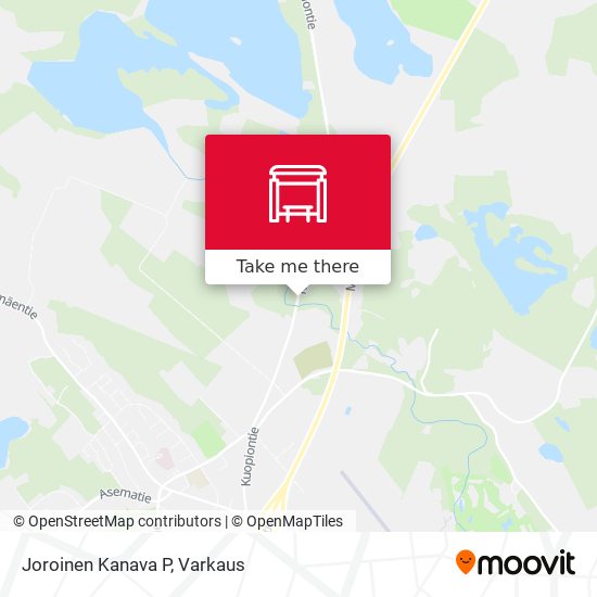 Joroinen Kanava P map