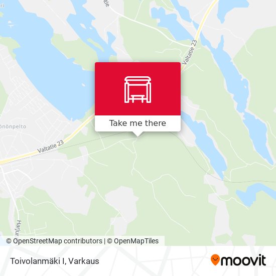 Toivolanmäki I map