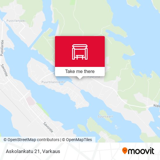 Askolankatu 21 map