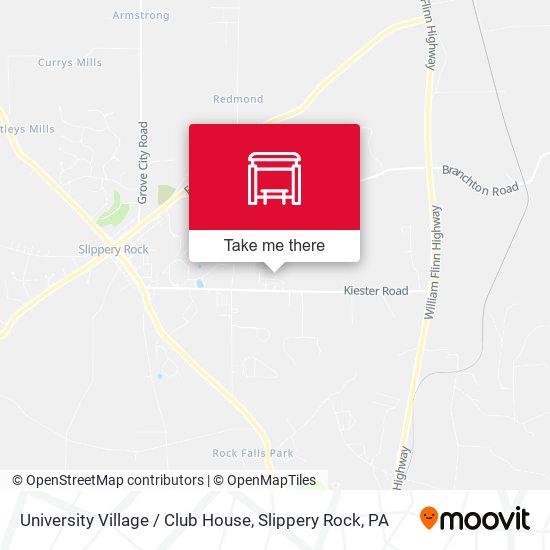 Mapa de University Village / Club House
