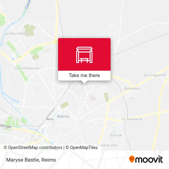 Maryse Bastie map