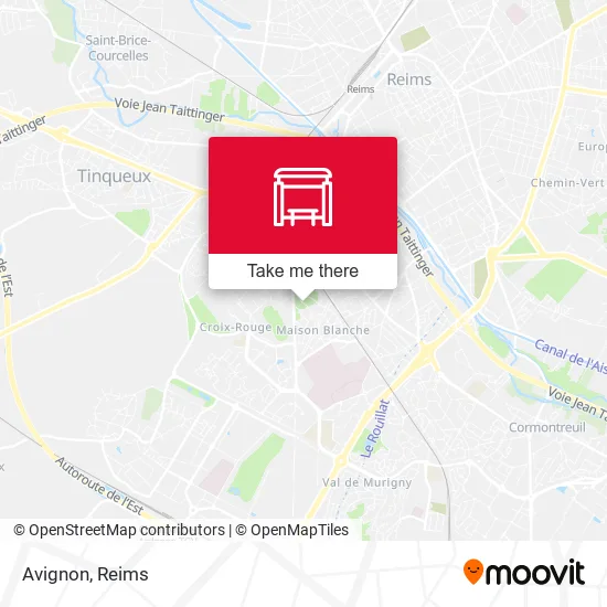 Avignon map