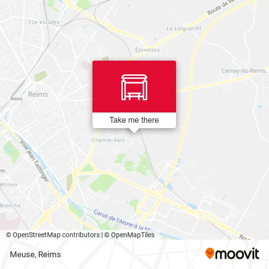 Meuse map