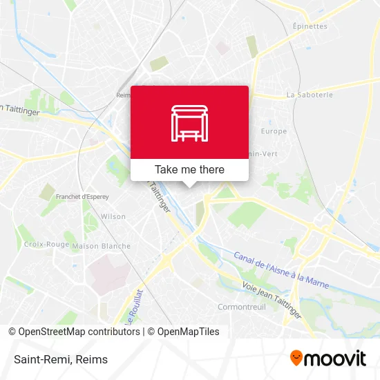 Saint-Remi map