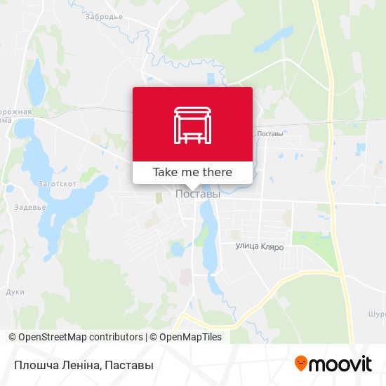 Плошча Леніна map