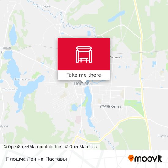Плошча Леніна map