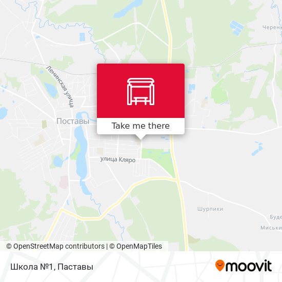 Школа №1 map