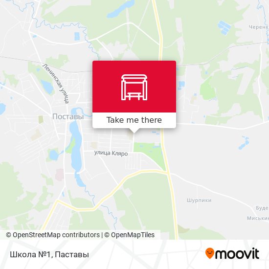 Школа №1 map