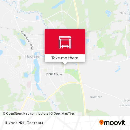Школа №1 map