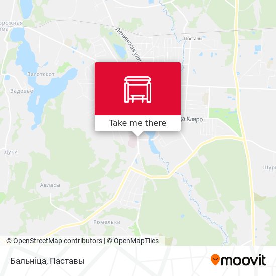 Бальніца map