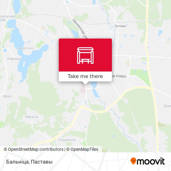 Бальніца map