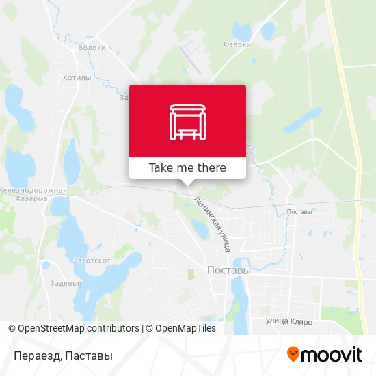 Пераезд map