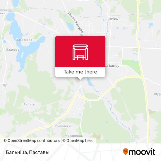 Бальніца map