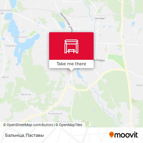 Бальніца map