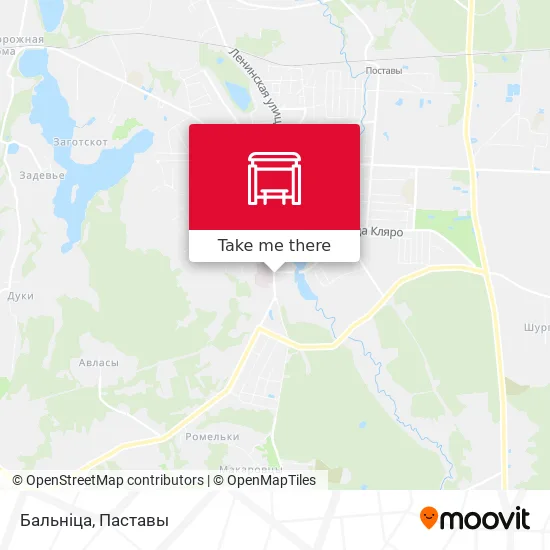 Бальніца map