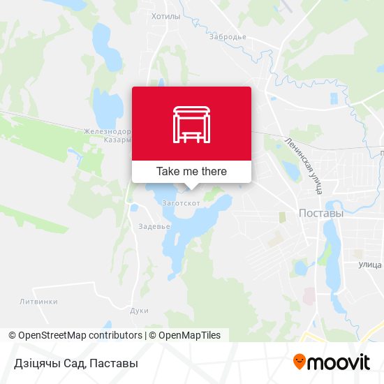Дзіцячы Сад map