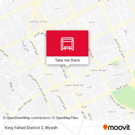 King Fahad District 2 map