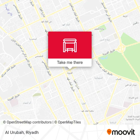 Al Urubah map