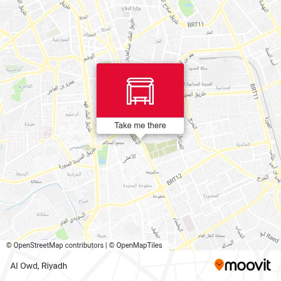 Al Owd map