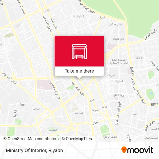 Ministry Of Interior map