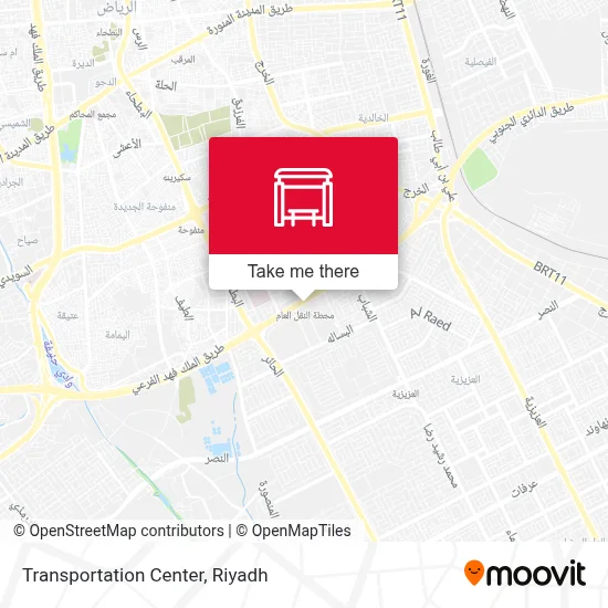 Transportation Center map