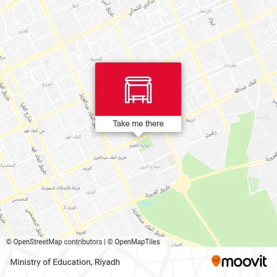 Ministry of Education map