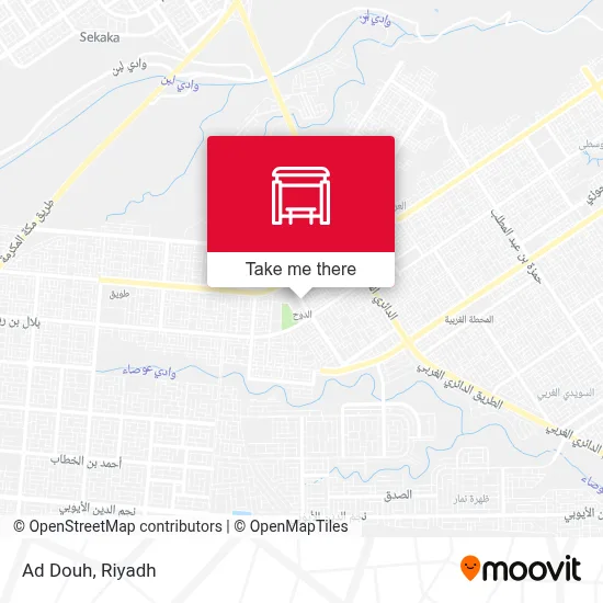 Ad Douh map