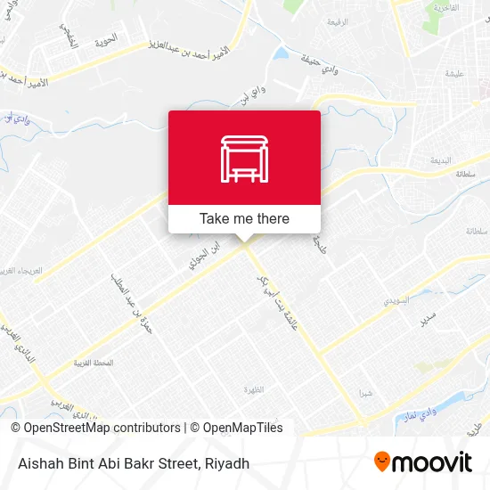 Aishah Bint Abi Bakr Street map