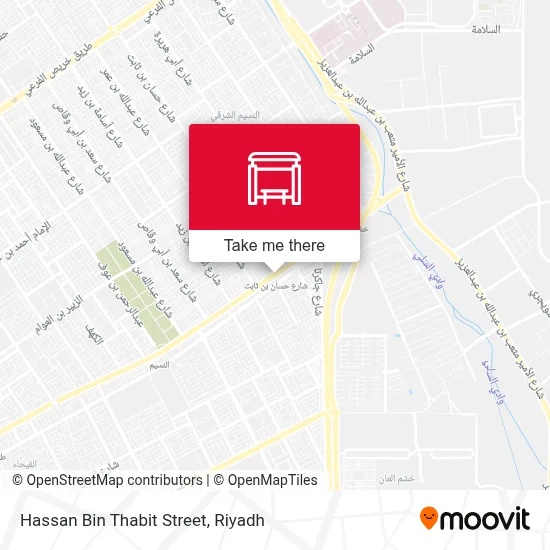 Hassan Bin Thabit Street map
