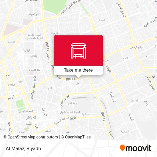 Al Malaz map