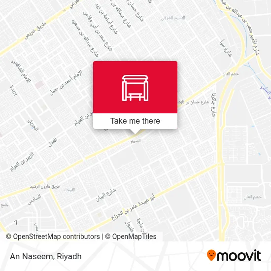 An Naseem map