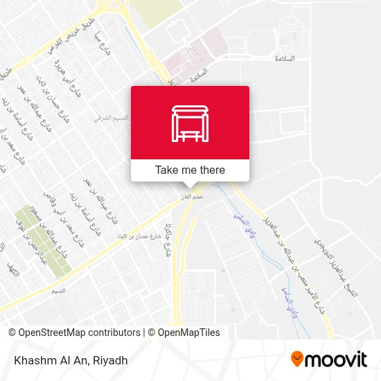 Khashm Al An map
