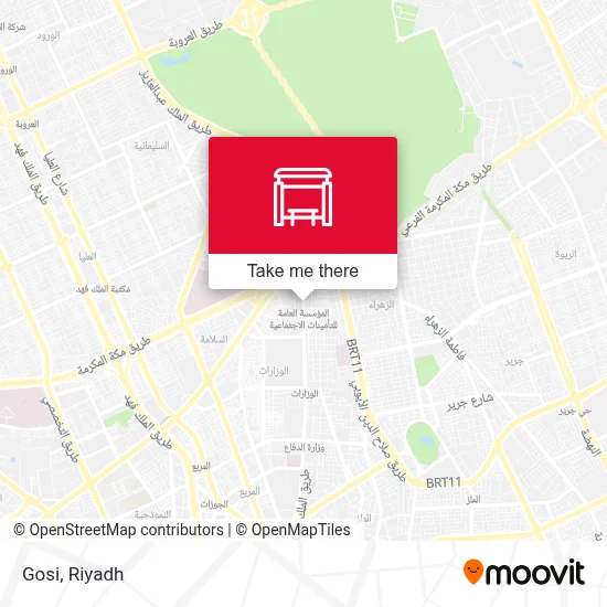 Gosi map