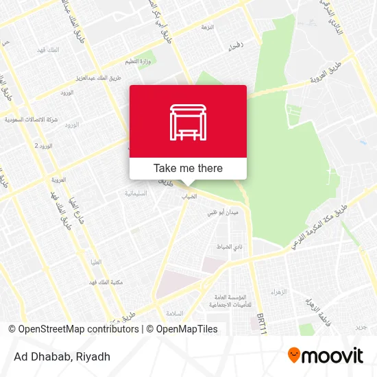 Ad Dhabab map